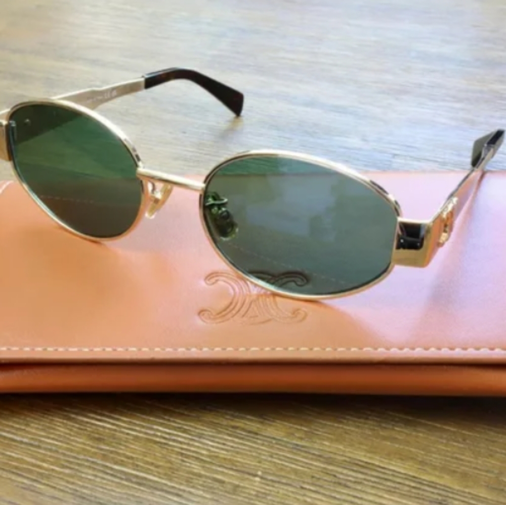 Celine Triomphe Metal 01 Sunglasses - Picture 2 of 6